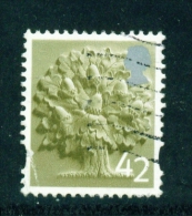 GREAT BRITAIN (ENGLAND) -  2003+  Oak Tree  42p  Used As Scan - Engeland