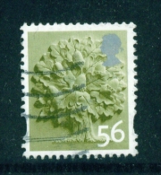 GREAT BRITAIN (ENGLAND) -  2003+  Oak Tree  56p  Used As Scan - Engeland