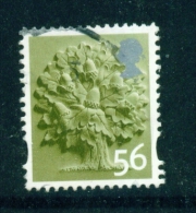 GREAT BRITAIN (ENGLAND) -  2003+  Oak Tree  56p  Used As Scan - Engeland