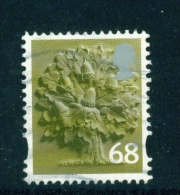 GREAT BRITAIN (ENGLAND) -  2003+  Oak Tree  68p  Used As Scan - England
