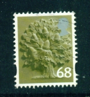 GREAT BRITAIN (ENGLAND) -  2003+  Oak Tree  68p  Used As Scan - Angleterre