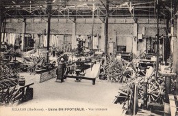 ECLARON-BRAUCOURT-SAINTE- LIVIERE  USINE BRIFFOTEAUX VUE INTERIEURE ANIMEE - Eclaron Braucourt Sainte Liviere