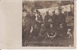 Carte Postale Photo Militaire Français Campagne D'Alsace 1915-Souvenir Saint-jean-Chien-Etoile LARGITZEN (Haut-Rhin) - Weltkrieg 1914-18