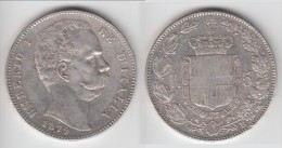 **** ITALIE - ITALIA - 5 LIRE 1879 UMBERTO I - ARGENT - SILVER **** EN ACHAT IMMEDIAT !!! - 1878-1900 : Umberto I.