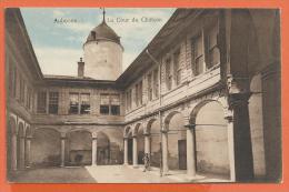 N14/505, Aubonne, La Cour Du Château, Animée, Non Circulée - Aubonne