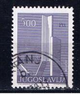 YU+ Jugoslawien 1974 Mi 1542 Denkmal - Usados