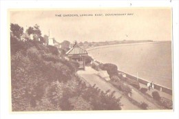 DOVERCOURT  BAY THE GARDENS LOOKING EAST DOVERCOURT  BAY NR HARWICH POSTCARD UNUSED - Other & Unclassified