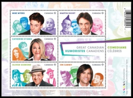 Canada (Scott No.2772 - Célèbres Humoristes Canadiens / Great Canadian Comedians) [**] BF / SA - Blocks & Sheetlets