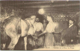 Reproduction Cecodi - SAINT-ÉLOY - Intérieur De La Mine - La Forge - Saint Eloy Les Mines