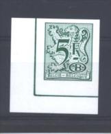 BE S80 ND **  (MNH)   Nr: 890  Avec Coin De Feuille - Neufs