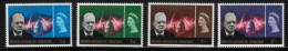 BRITISH ANTARCTIC TERRITORY 1966 CHURCHILL COMMEMORATION SET OF 4 NHM - Neufs