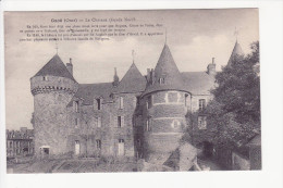 Gacé - Le Château (façade Nord) - Gace