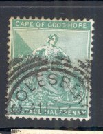 CAPE Of GOOD HOPE, Squared Circle Postmark ´COLESBERG´ (wmk Anchor) - Cape Of Good Hope (1853-1904)