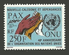 NEW CALEDONIA 1985 PEACE UNO OMNIBUS 40TH ANNIVERSARY SET MNH - Ongebruikt