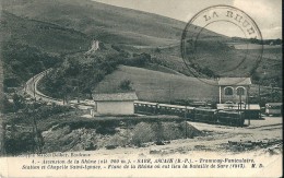 SARE ,  ASCAIN           (  64  )         Tramway - Funiculaire       ( Station  Et  Chapelle  Saint - Ignace - Ascain