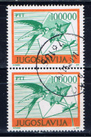 YU+ Jugoslawien 1990 Mi 2389 Postdienst - Gebraucht