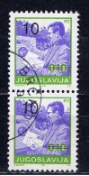 YU+ Jugoslawien 1990 Mi 2401 Postdienst - Used Stamps