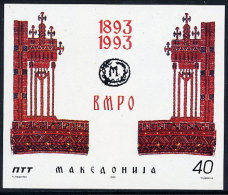 MACEDONIA 1993 VMRO Block  MNH / **.  Michel  2 - Macédoine Du Nord