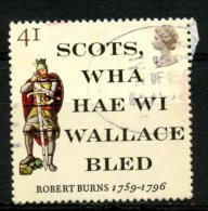 Great Britain 1996 41p Robert Burns Issue #1641 - Non Classés