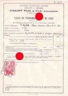 VERVIERS 1934 KNAUFF Père & Fils - Transporte
