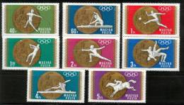 HUNGARY - 1969. Hungarian Medallists In Mexico City Cpl.Set MNH! - Nuevos