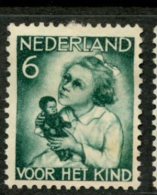 Netherlands 1934 6 + 4c Poor Child Semi Postal Issue #B75 MH - Ungebraucht