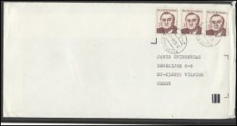 SLOVAKIA Brief Postal History Cover SK 016 Famous Personalities - Covers & Documents