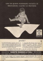 # MAGLIERIA SANTO DASSO GENOVA 1950s Advert Pubblicità Publicitè Reklame Underclothes Lingerie Ropa Intima Unterkleidung - 1940-1970