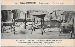 CADENET - Société La Glaneuse - Salon Moelle De Rotin - Cadenet