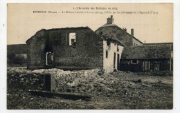 CP , MILITARIA , GUERRE 1914-1918 , ESTERNAY , La Maison Lebeuf - Weltkrieg 1914-18