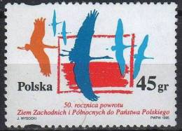 Poland 1995. Liberation / Animals / Birds Stamp MNH (**) - Nuovi