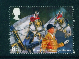 GREAT BRITAIN  -  2014  Working Horses  88p  Used As Scan - Used Stamps