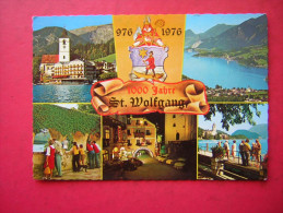 CPSM   AUTRICHE   ST WOLFGANG AM WOLFGANGSEE   MULTI VUES    NON VOYAGEE - St. Wolfgang