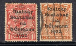 EIre, IRLANDA 1922, Yvert Num 2 Y 4b º - Used Stamps