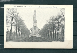 BEVERLOO: A La Mémoire Des Volontaires Belges, Niet Gelopen Postkaart (GA15610) - Otros & Sin Clasificación