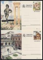 ESPAÑA TARJETA ENTERO POSTAL - AÑO 1987 COMPLETO - Nº 143/144 - TURISMO - 1931-....