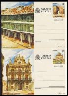 ESPAÑA TARJETA ENTERO POSTAL - AÑO 1986 COMPLETO - Nº 141/142 - TURISMO - 1931-....