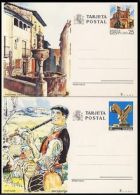 ESPAÑA TARJETA ENTERO POSTAL - AÑO 1991 - Nº 151/152 - TURISMO - 1931-....