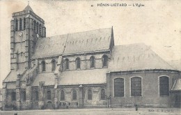 NORD PAS DE CALAIS - 62 - HENIN BEAUMONT - HENIN LIETARD -  L'église - - Henin-Beaumont