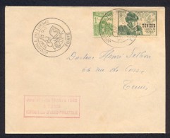 Tunisia/Tunisie 1945 - Letter - Post  Day - Louis XI - Briefe U. Dokumente