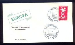Luxembourg 1958 - FDC - Europa - Brieven En Documenten