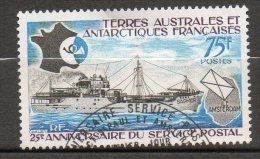 TAAF  Service Postal 1973  N°54 - Used Stamps