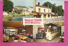 MAXEVILLE   -   ** 4 VUES - RESTAURANT TRIANON - Son BAR " LE PATITO "  **   -   Editeur : R.P. S;a De Metz   - N° 31268 - Maxeville