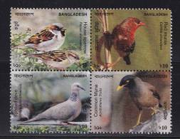 Bangladesh 2010 NEW 4v Birds Block SUPERB MNH Limited Print Flora Fauna Nature - Collections, Lots & Séries