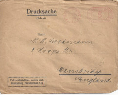 Germany (Braunschweig 8.12.25) Briefumschlag - Franking Machines (EMA)