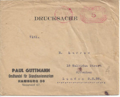 Germany  (Hamburg  27.2.32) Briefumschlag (Paul Guttmann) - Máquinas Franqueo (EMA)