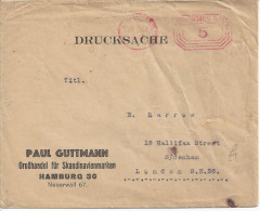 Germany  (Hamburg  27.2.32) Briefumschlag (Paul Guttmann) - Franking Machines (EMA)