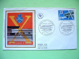 France 1977 Silk FDC Cover - Polytechnique School - Engineering - Lettres & Documents