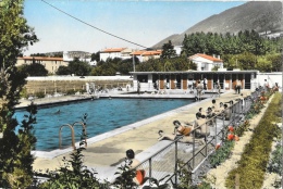 Nyons - La Piscine - Bain De Soleil Sur La Plage - Carte Animée, Colorisée Et Non Circulée - Nyons