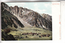 CH 3864 GUTTANNEN, Panorama, Ca. 1900, Color - Guttannen